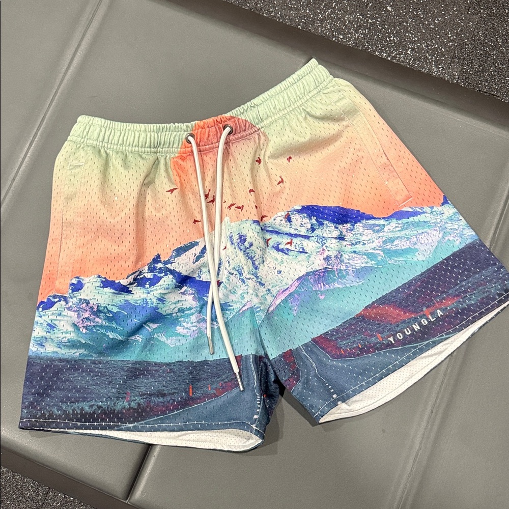 Men’s YoungLA 150 after party shorts